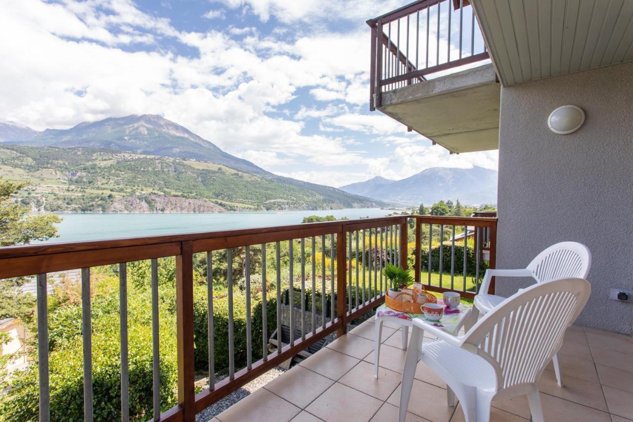 Ferienwohnung Les Aiguilles De Chabriere - Appt Vue Montagne Savines-le-Lac Exterior foto
